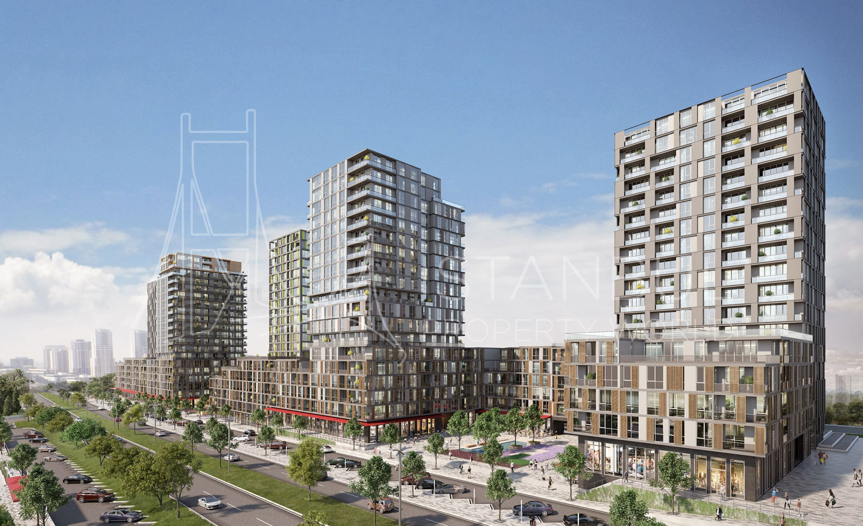 Property Image 1 | IPW104 - Contemporary Street-Concept Residences in a Vibrant Istanbul Community