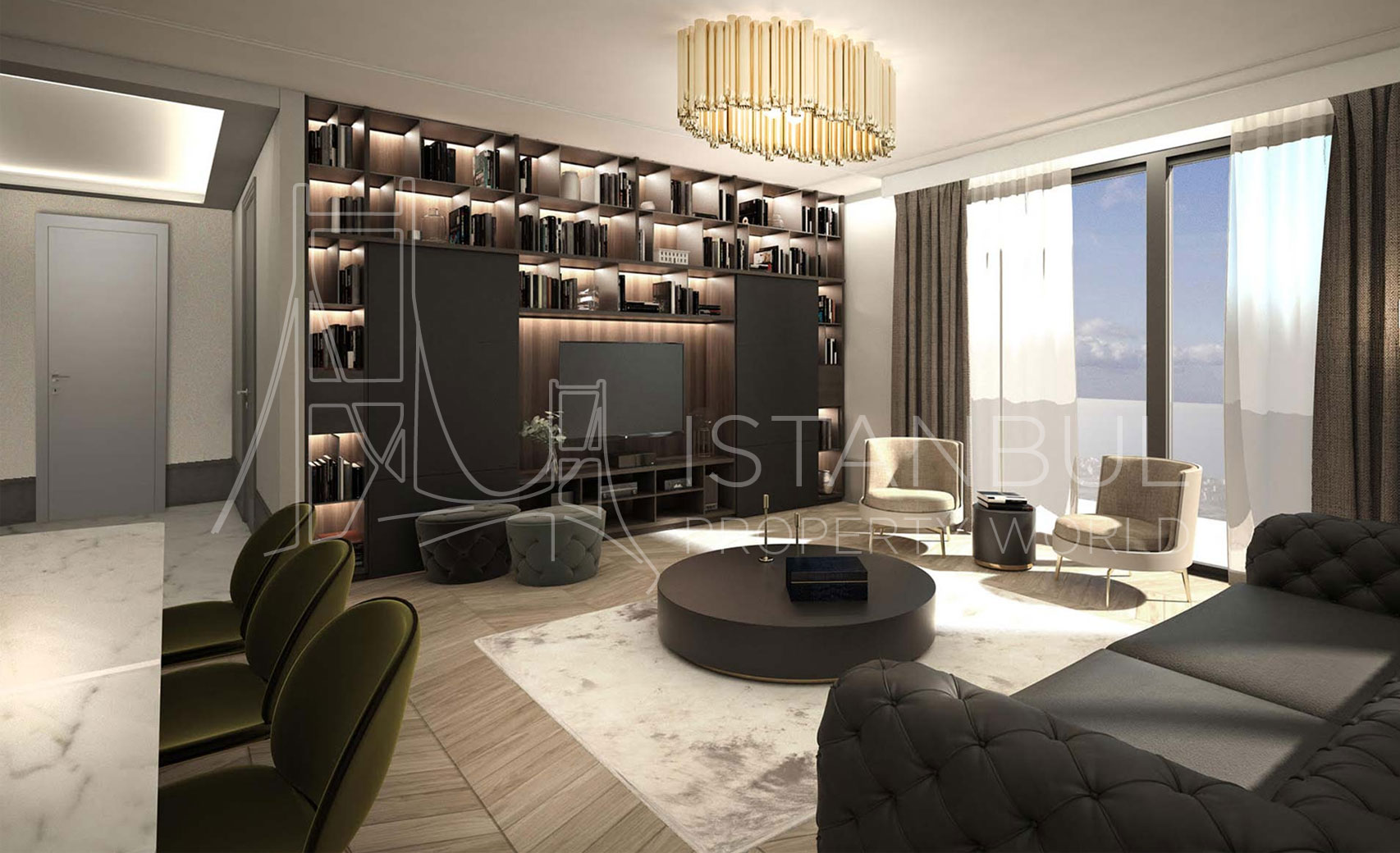 Property Image 7 | IPW103 - Modern Family Residences with Lake & Landscape Views in Istanbul