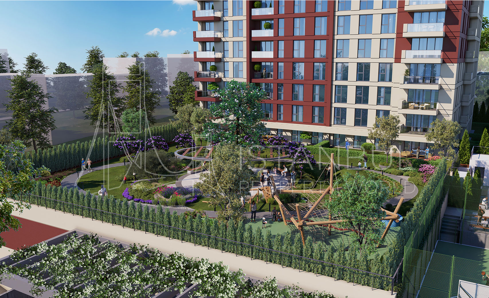 Property Image 7 | IPW117 - Modern Urban Residences with Metro Access in Istanbul