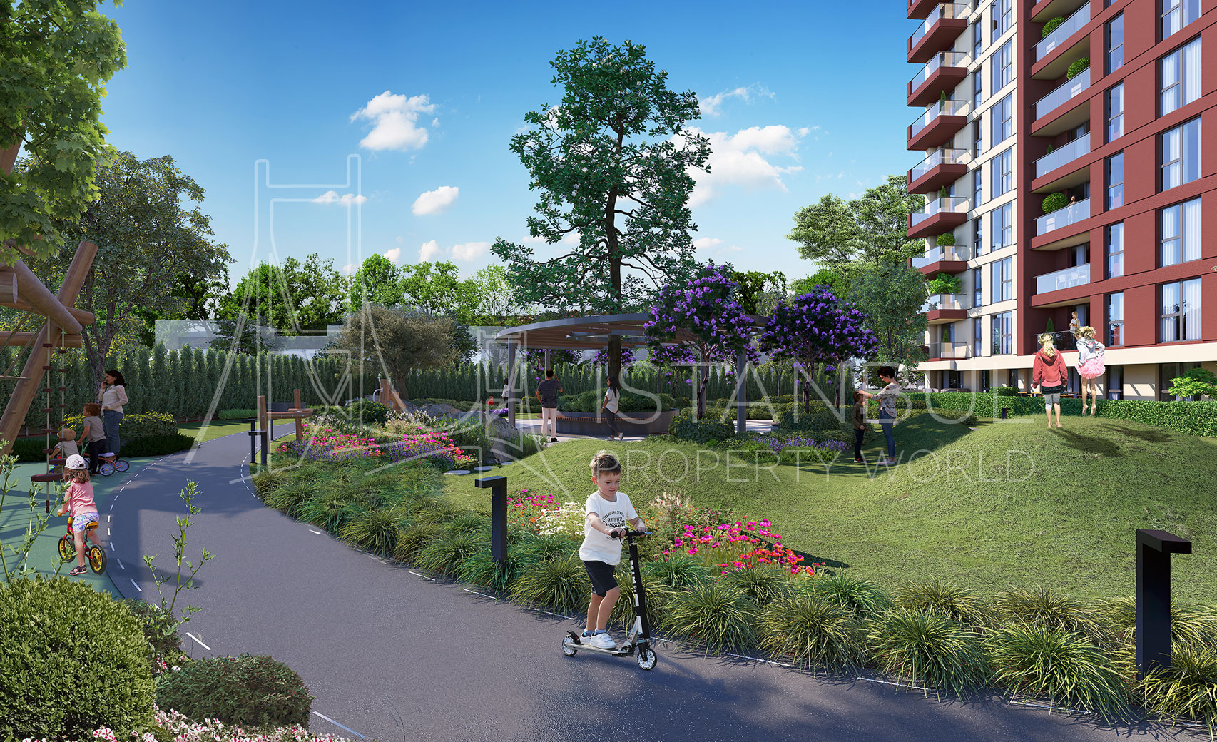 Property Image 9 | IPW117 - Modern Urban Residences with Metro Access in Istanbul