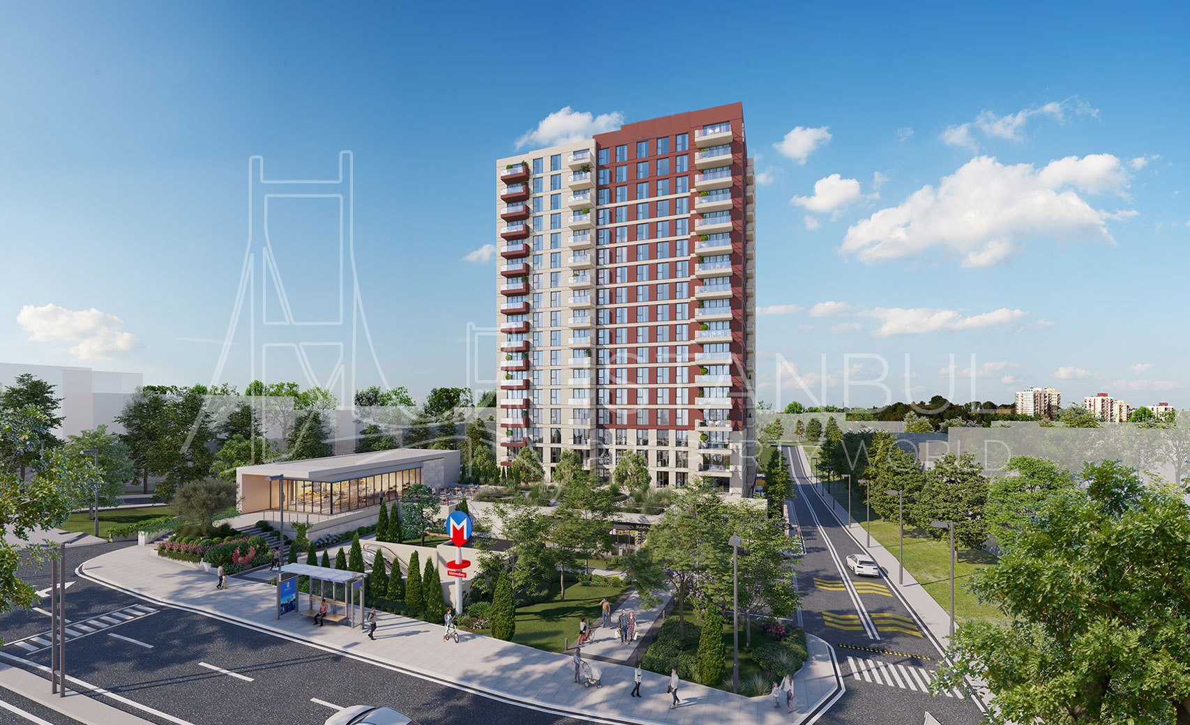 Property Image 1 | IPW117 - Modern Urban Residences with Metro Access in Istanbul