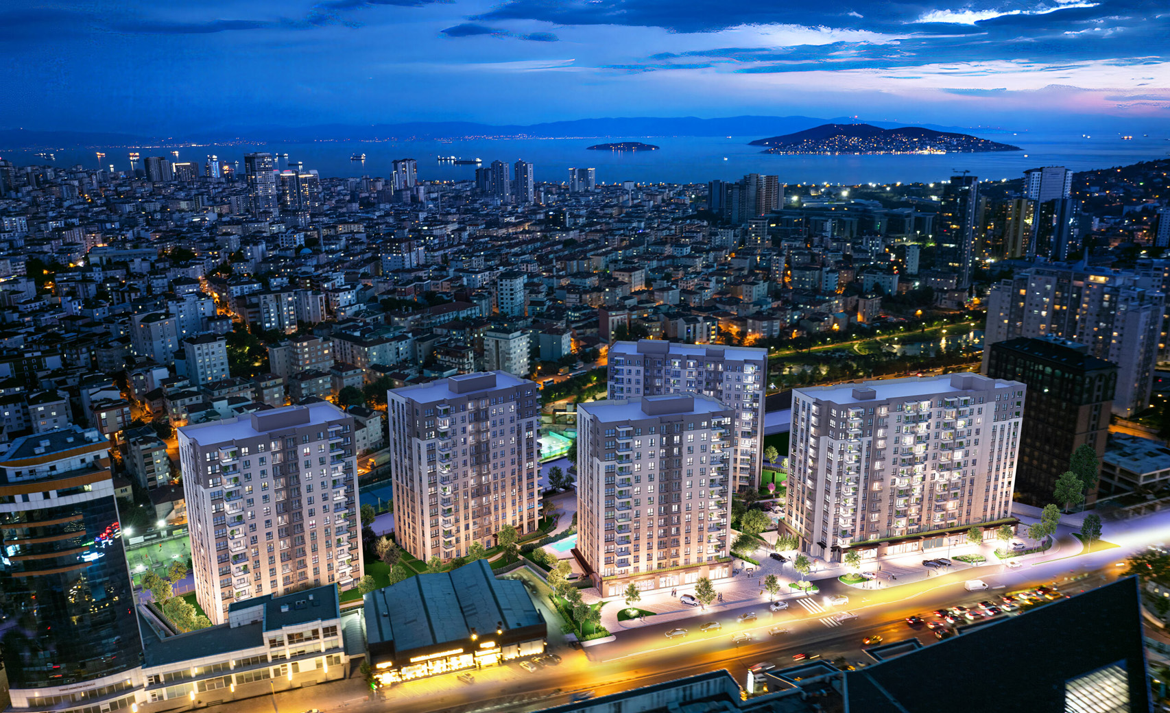 Property Image 3 | IPW119 - Modern Seaside Residences with Panoramic Marmara Views in Istanbul