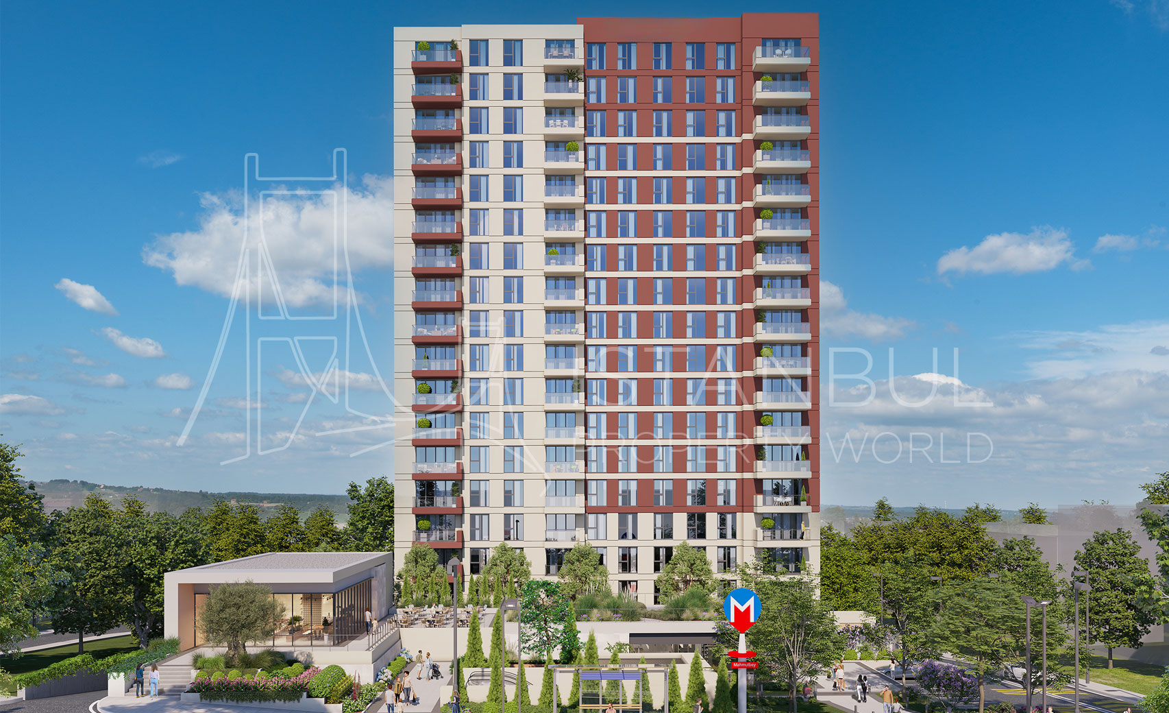 Property Image 2 | IPW117 - Modern Urban Residences with Metro Access in Istanbul