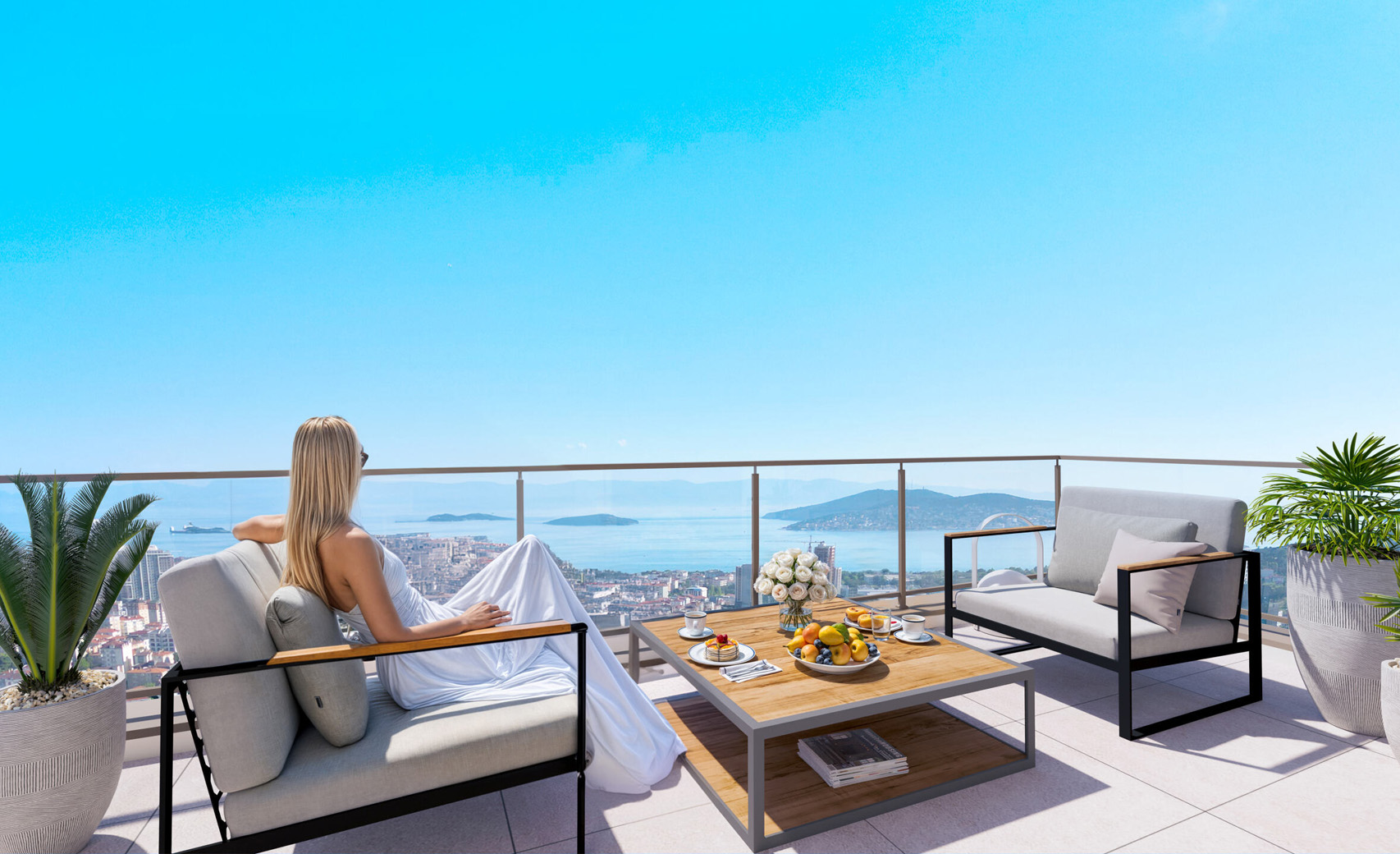 Property Image 2 | IPW119 - Modern Seaside Residences with Panoramic Marmara Views in Istanbul